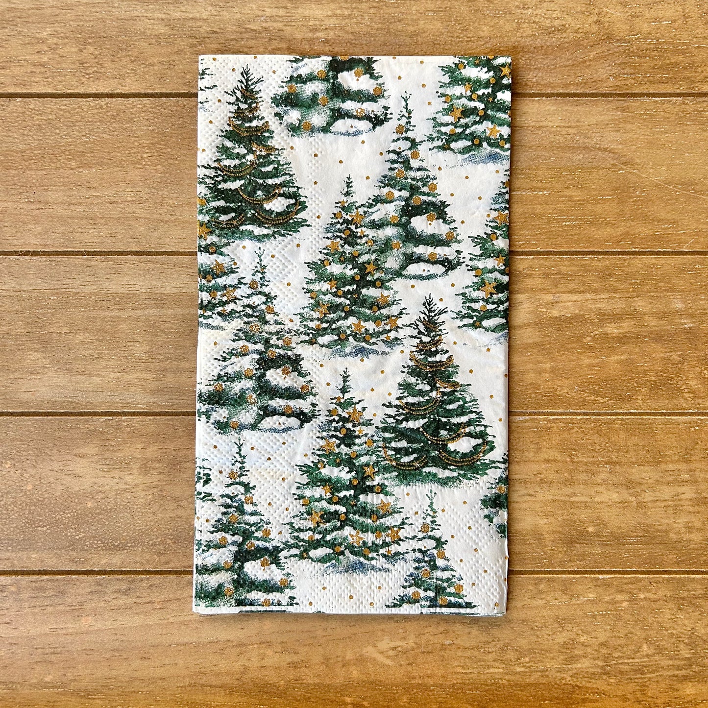 Napkin | Snowy Christmas Tree