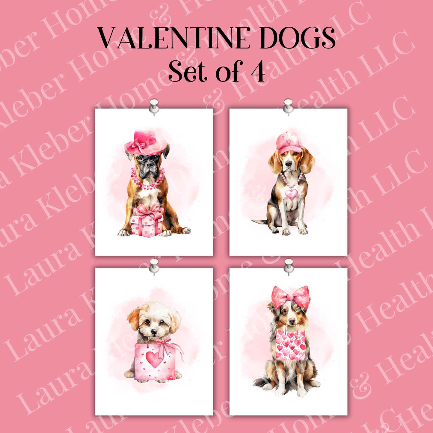 Prints | Valentine Dogs