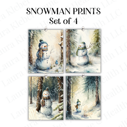 Digital DIY Decor Bundle | Snowman
