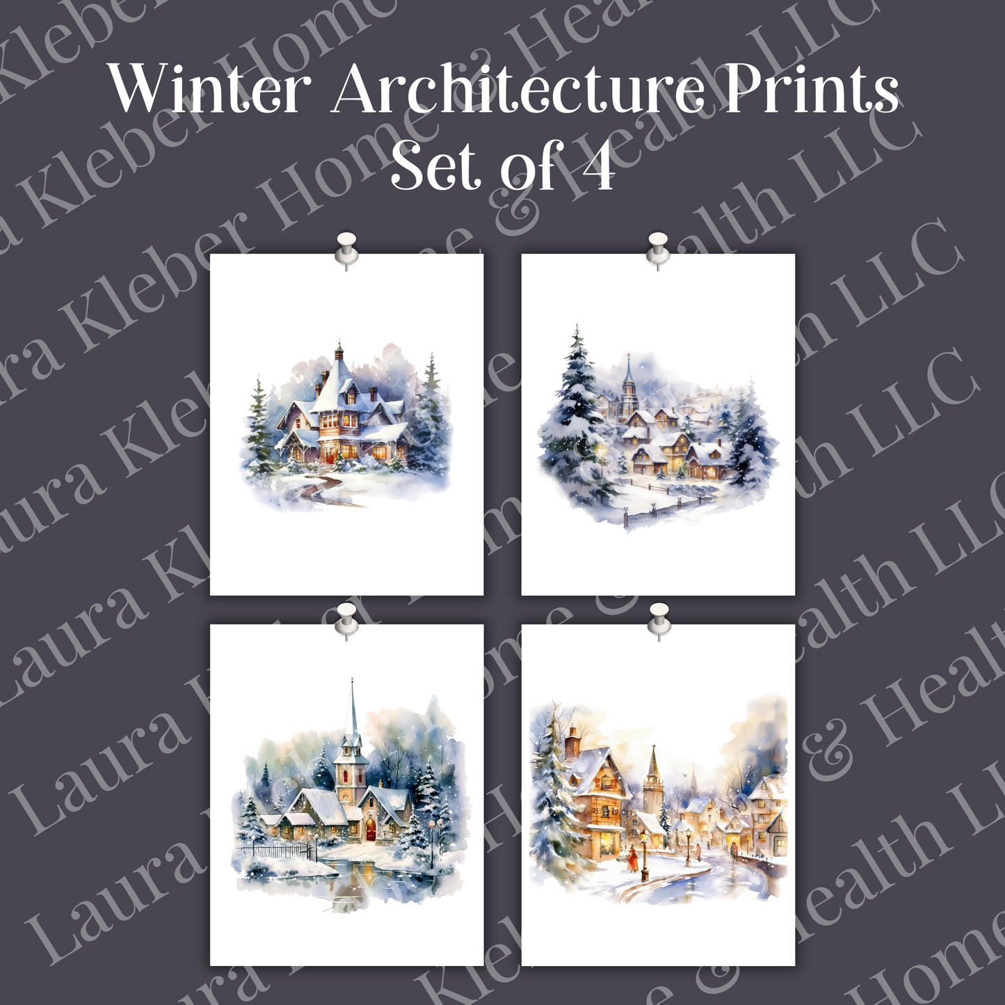 Winter Architecture (Digital Printable)