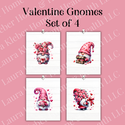 Digital DIY Decor Bundle | Valentine Gnomes