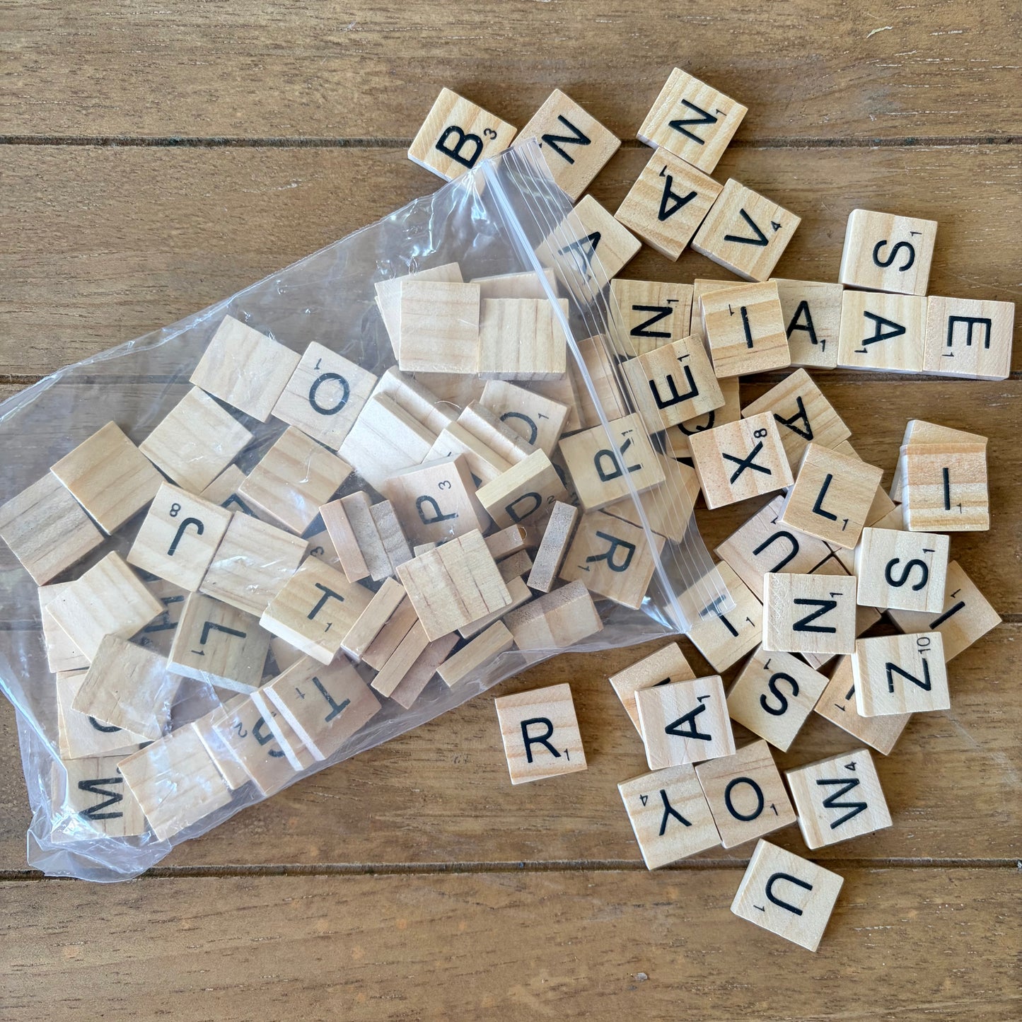 Mini Letter Tiles (Pack of 100)
