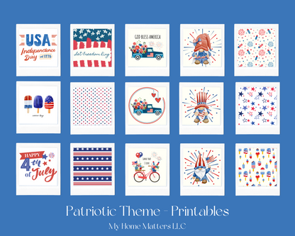 DIY Decor Bundle | Patriotic (Digital Printables)