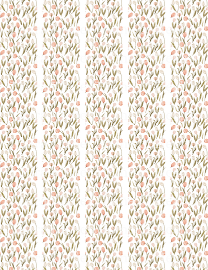 Digital Decoupage Prints | Pink Tulips