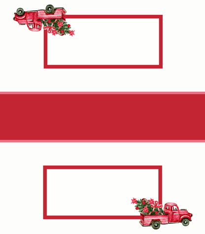 Digital Place Cards | Red Truck