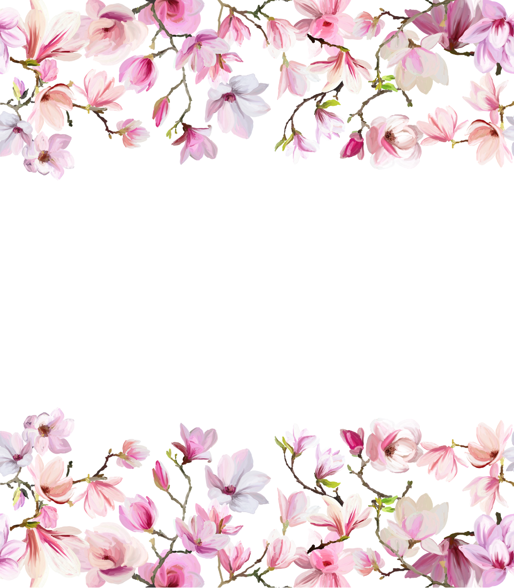 Place Cards | Pink and Purple Blooms (Digital Download)