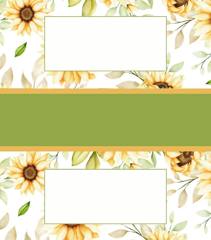 Place Cards | Sunflowers (Digital Download)