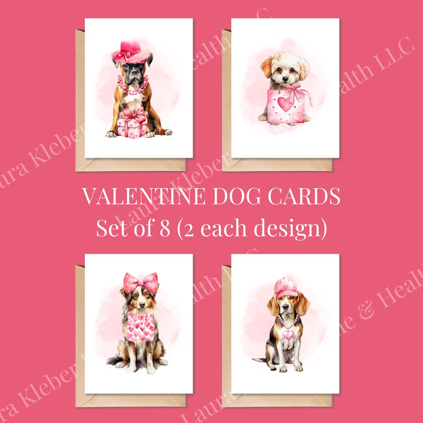 Cards | Valentine Dogs (8 Pack)