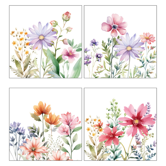 Digital DIY Decor Bundle | Wildflower Blooms