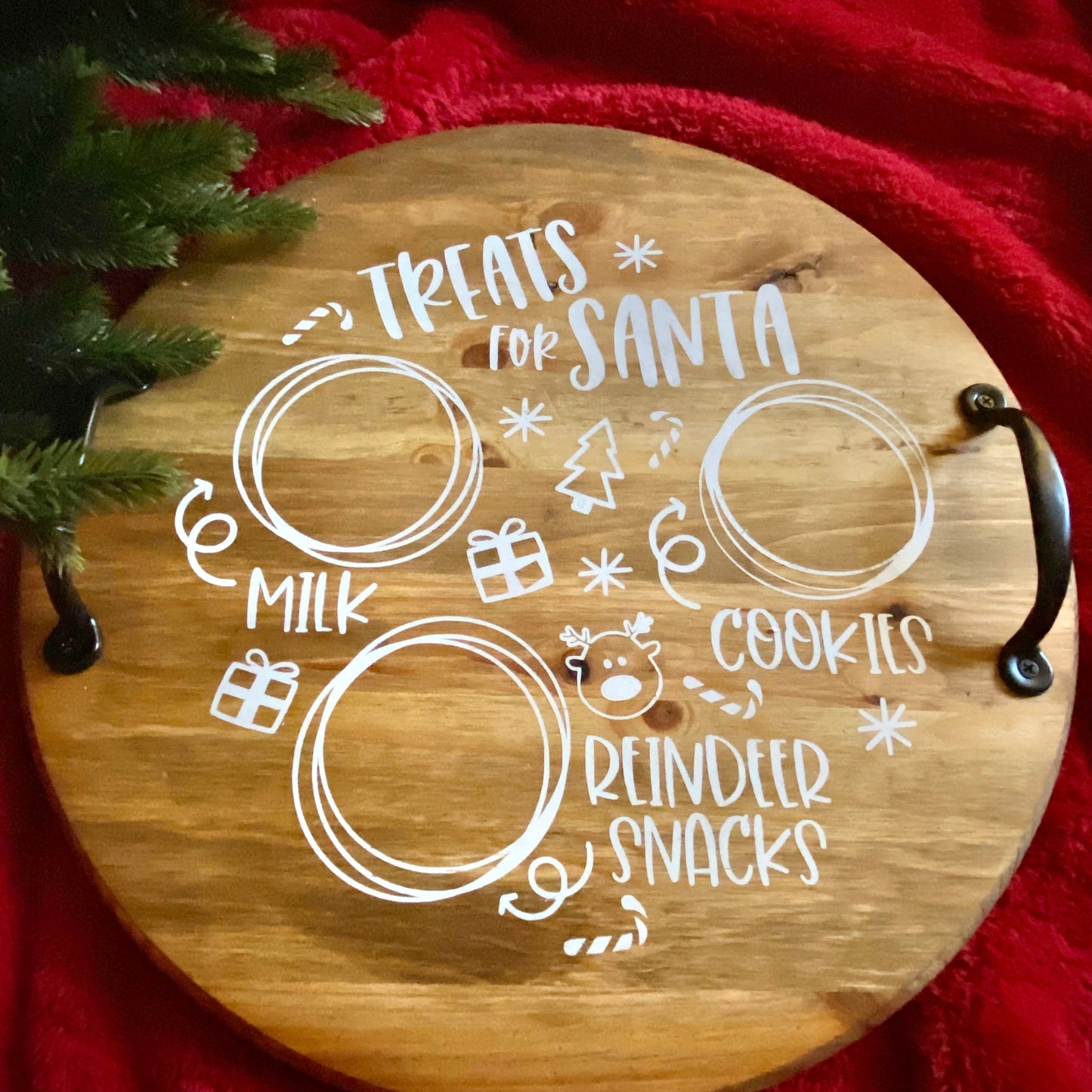 Finished Cookies for Santa Tray