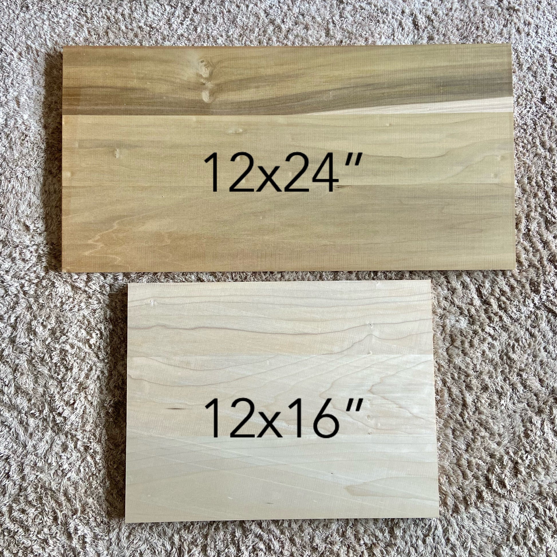 Wood Blanks - Rectangular & Square – My Home Matters LLC