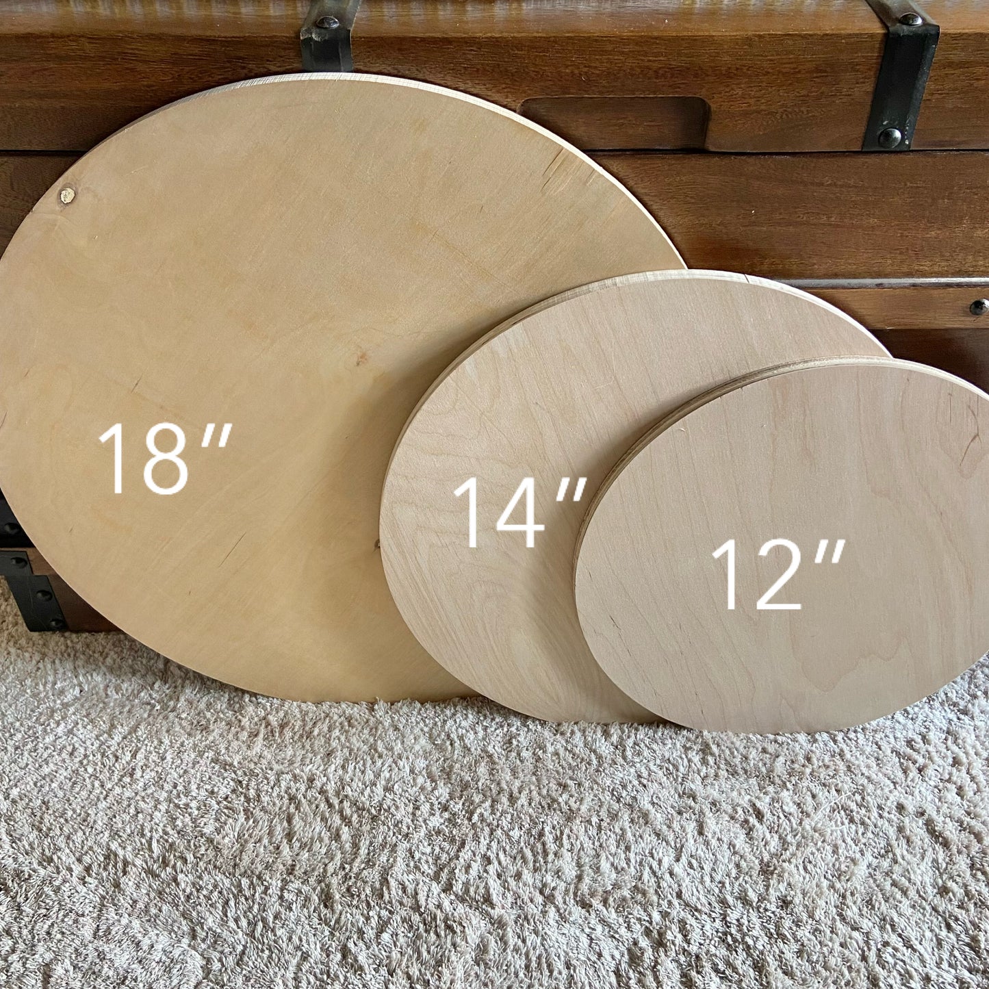 Wood Blanks - Round/Door Hangers