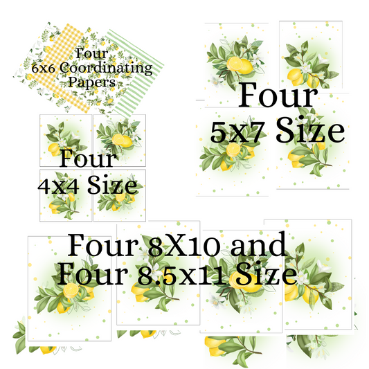 Digital DIY Decor Bundle | Lemons