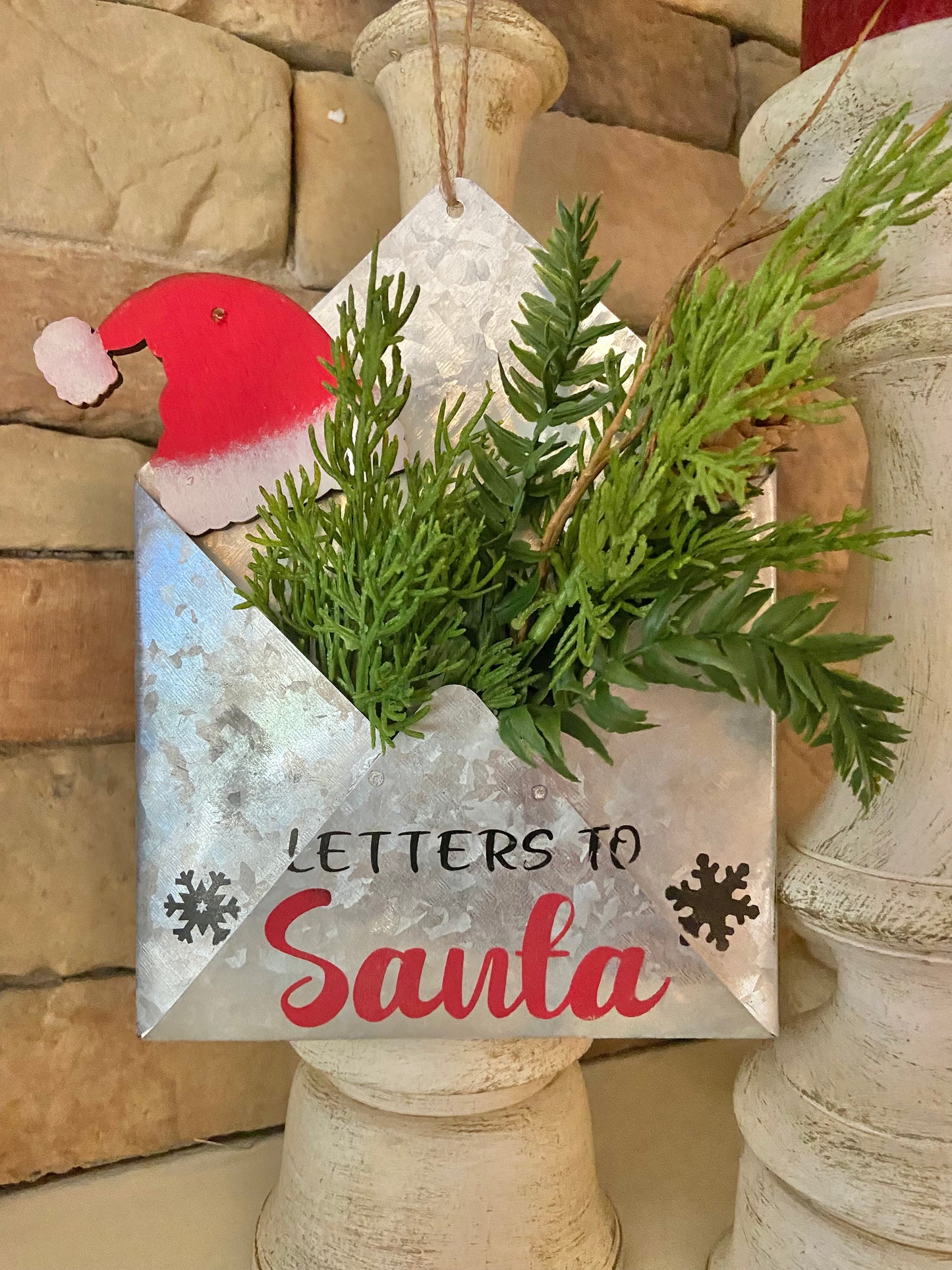 Letters to Santa Metal Envelope