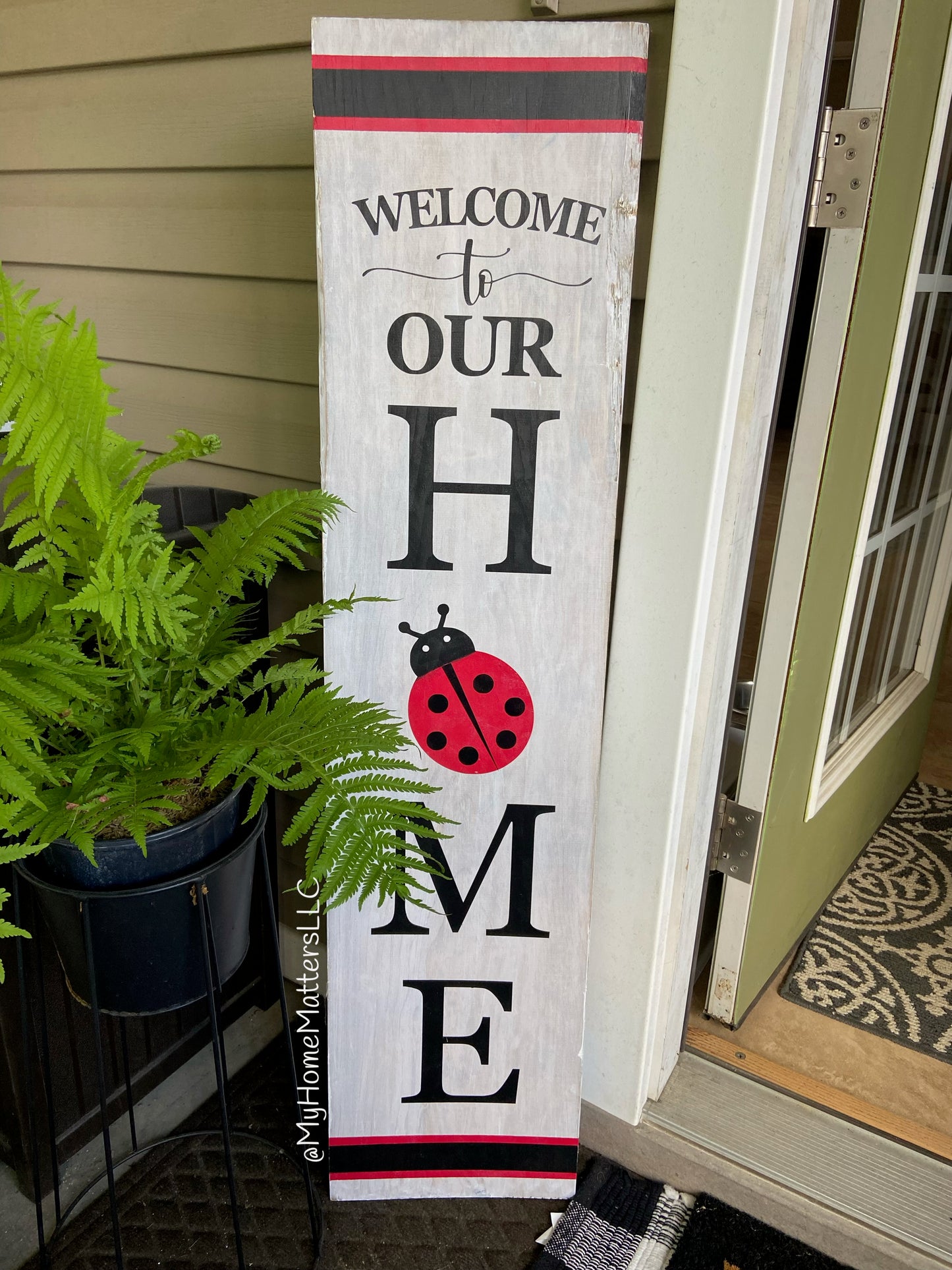 Stencils - Tall Porch Signs (12x48)