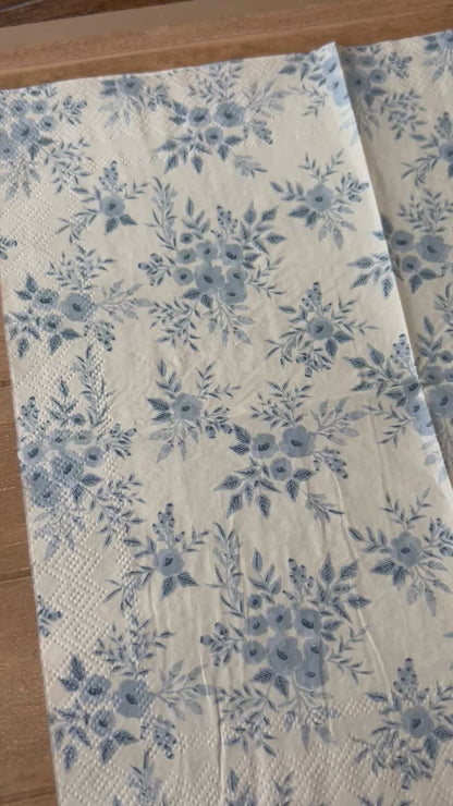 Napkin | Light Blue Floral