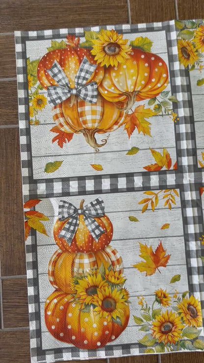 Napkin Bundle | Hello Fall Squirrel