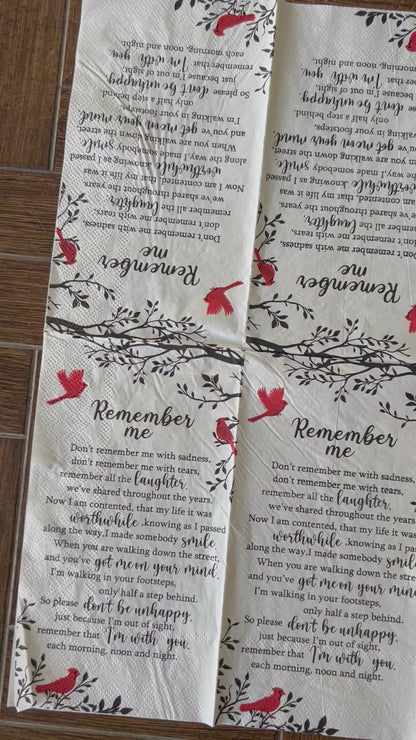 Napkin Bundle | Christmas Cardinals 2