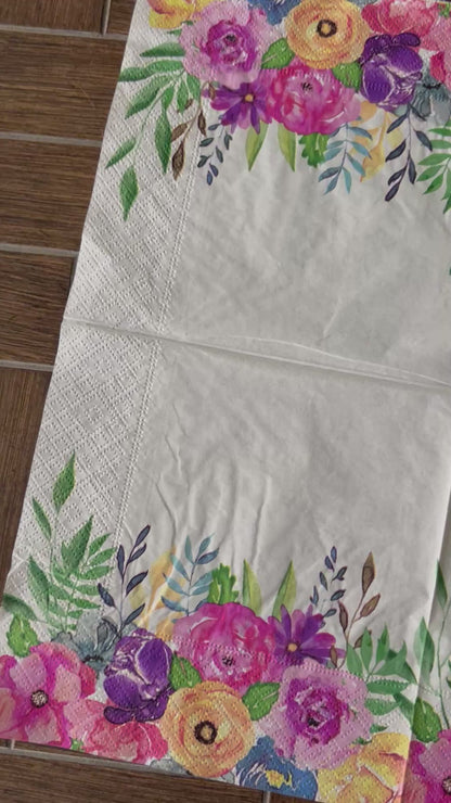 Napkin Bundle |  Bright Florals