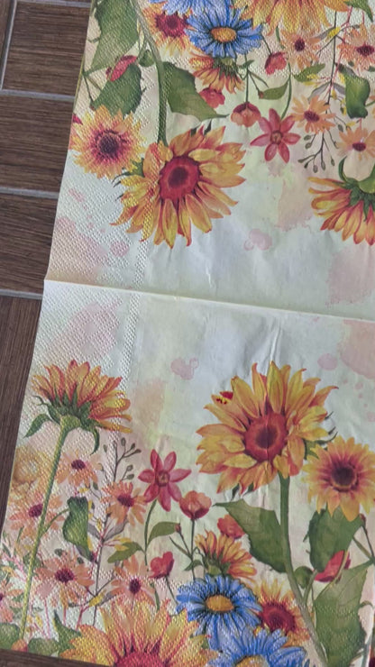 Napkin Bundle | Yellow Florals