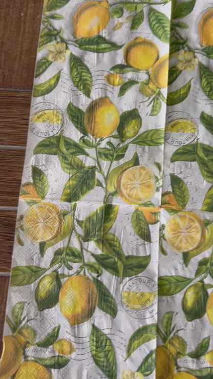 Napkin Bundle | Vintage & Botanical Lemon