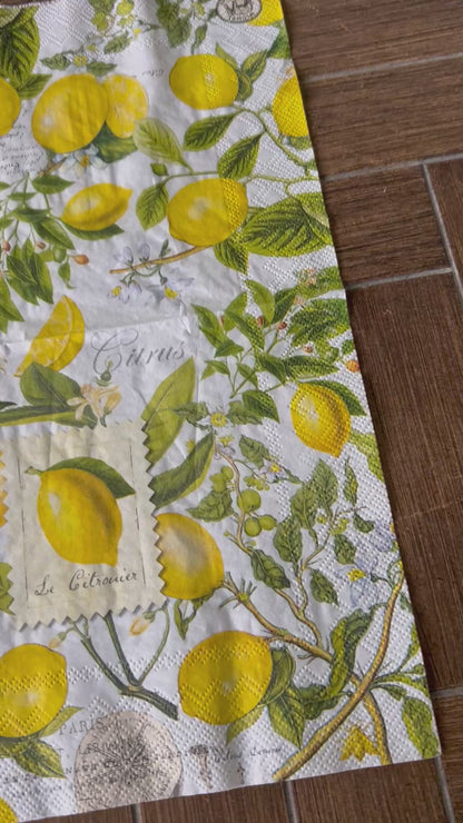 Napkin Bundle | Lemons & Stripes