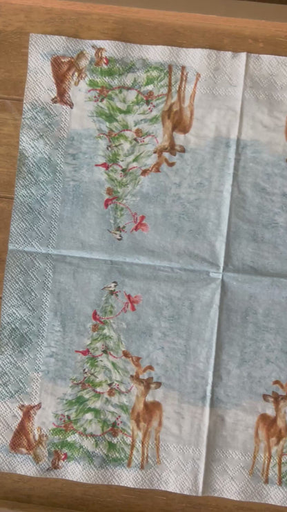 Napkin Bundle | Christmas Reindeer
