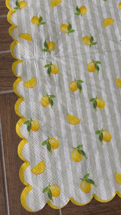 Napkin Bundle | Lemons & Stripes