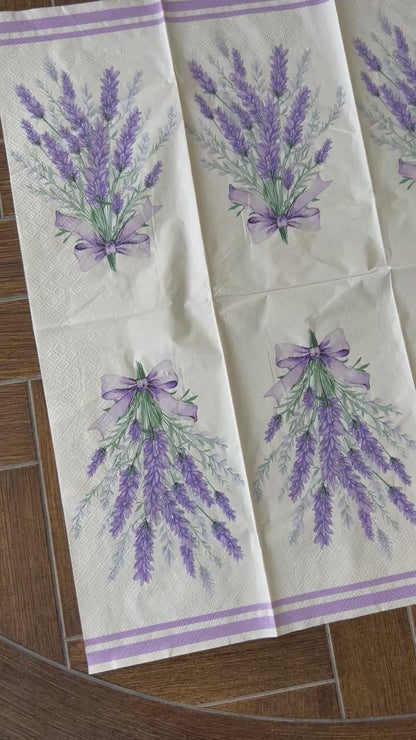Napkin Bundle | Lavender & Bows