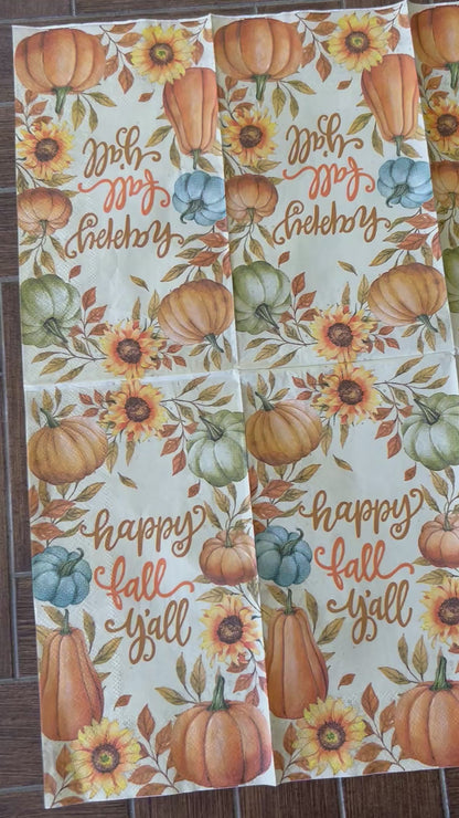 Napkin Bundle | Happy Fall Y’all