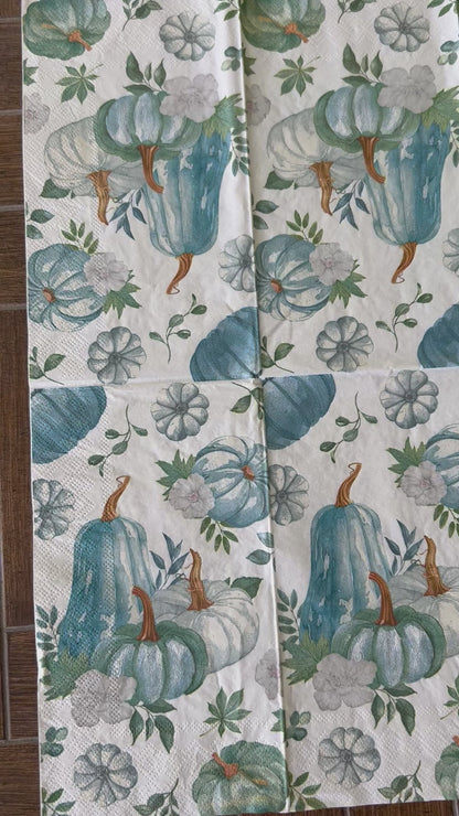 Napkin Bundle | Harvest Blue Pumpkin