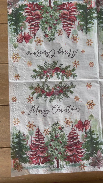Napkin Bundle | Neutral Christmas Sentiments