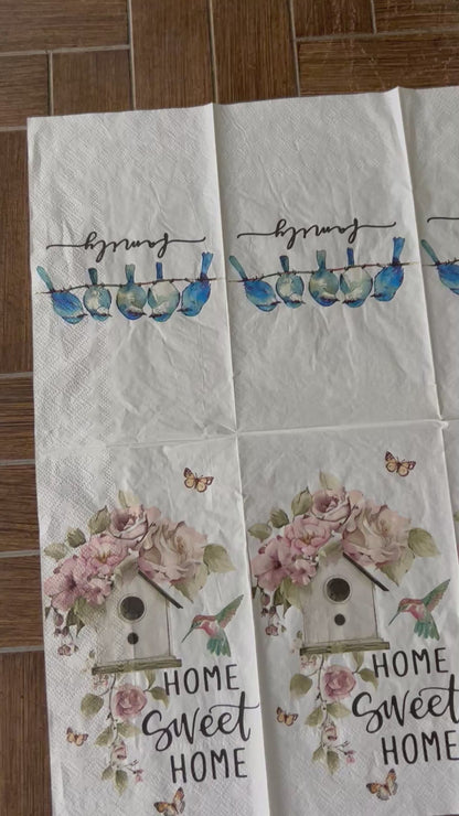 Napkin | Dual Print Home & Family