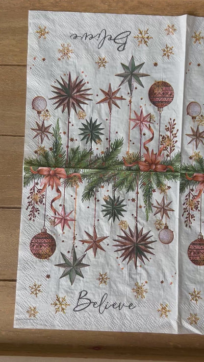 Napkin Bundle | Neutral Christmas Sentiments