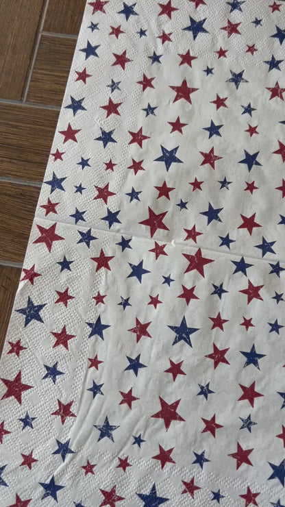 Napkin Bundle | Patriotic Stars