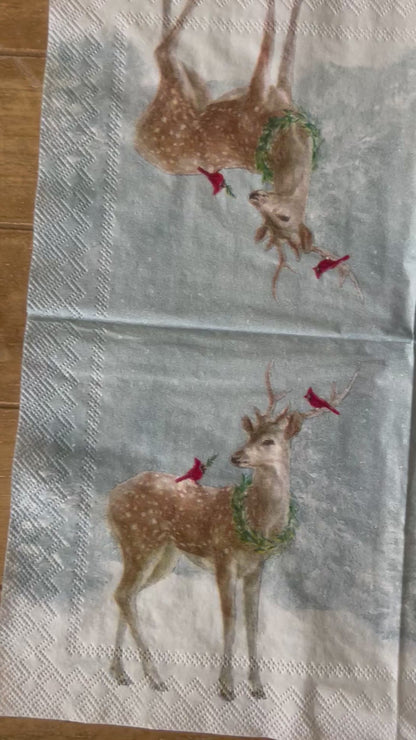 Napkin Bundle | Christmas Reindeer