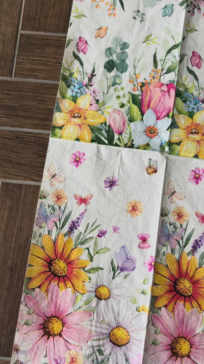 Napkin Bundle |  Bright Florals