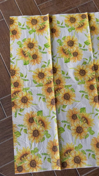 Napkin Bundle | Hello Summer Sunflowers