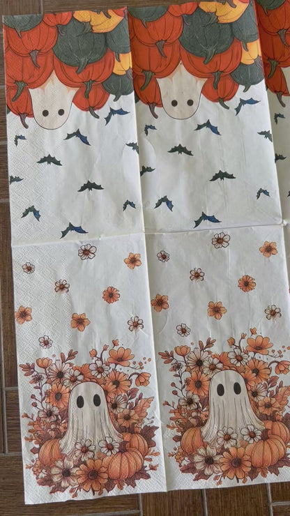 Napkin Bundle | Boo-tanical Halloween