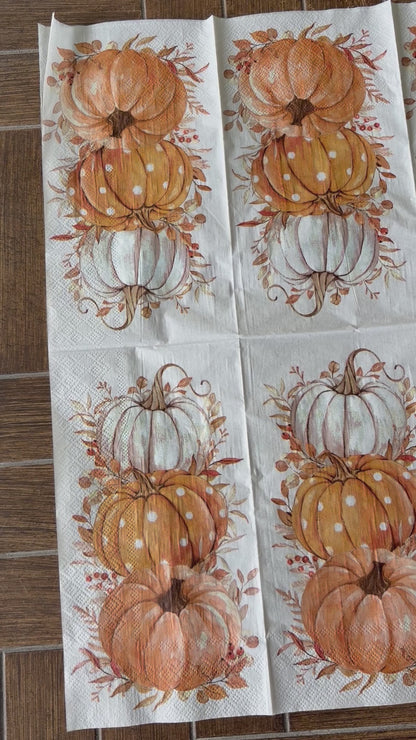 Napkin Bundle | Orange Autumn