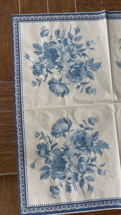 Napkin Bundle | Blue Cottage Charm