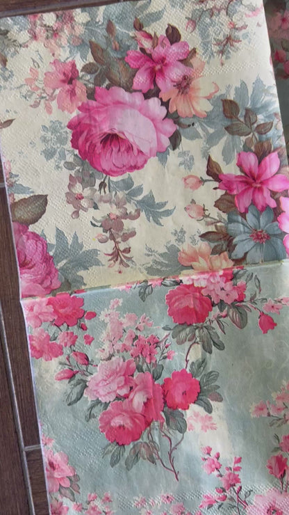 Napkin Bundle | Quad Print Florals