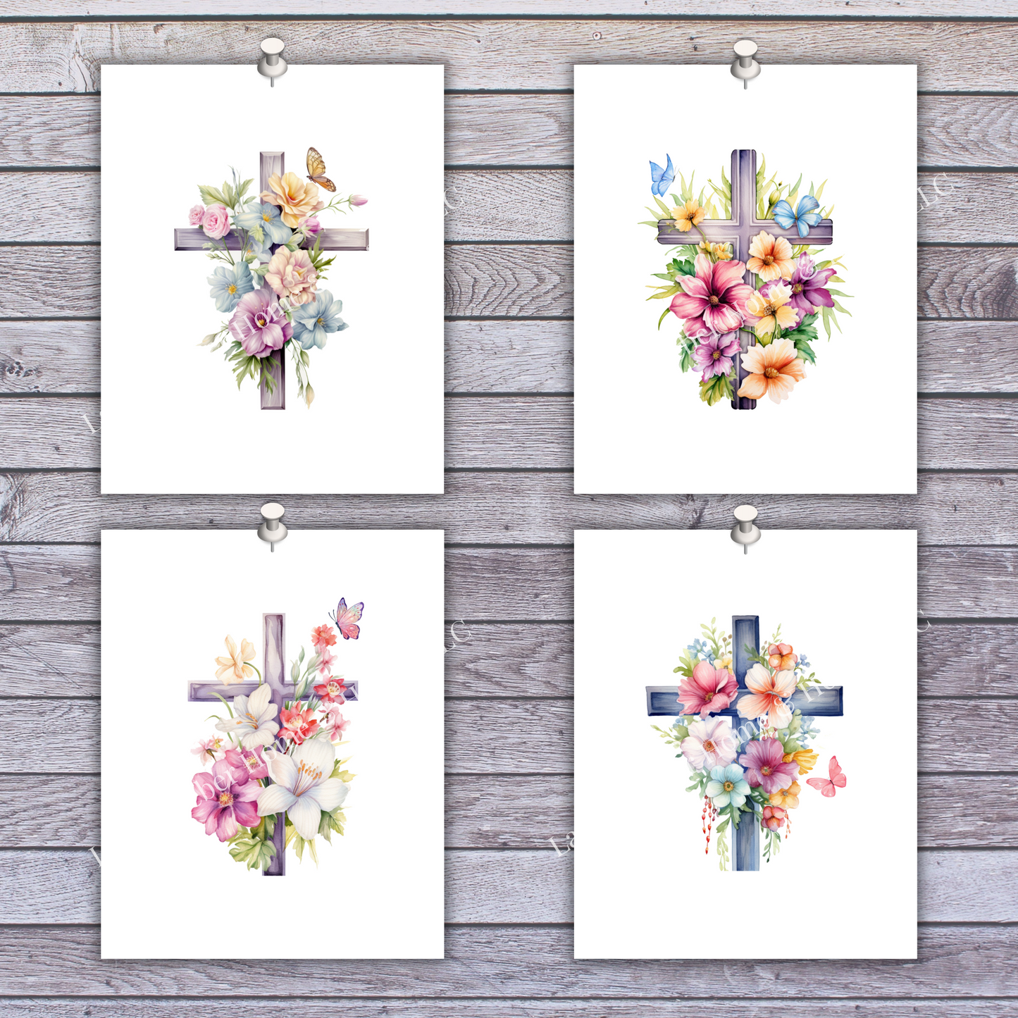 Prints | Easter Crosses