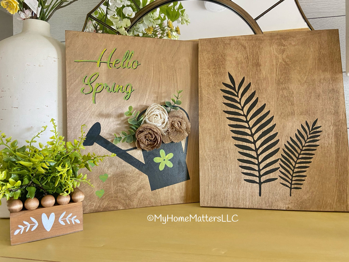 Boxed Up May 2022 - Reversible Spring Sign