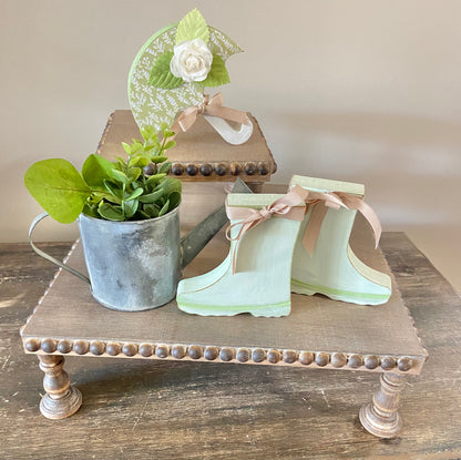 DIY Kit - Beaded Riser with Boots and Watering Can