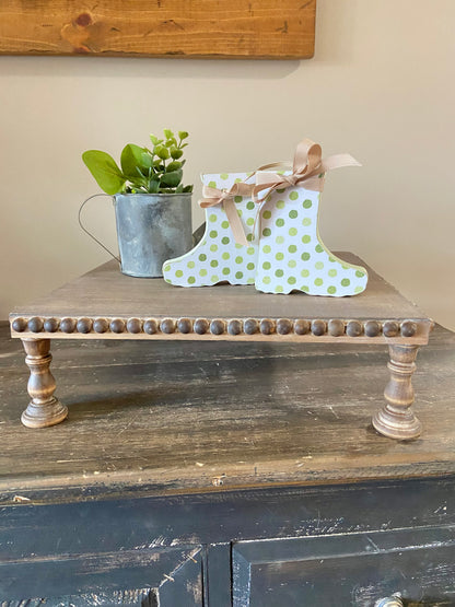 DIY Kit - Beaded Riser with Boots and Watering Can