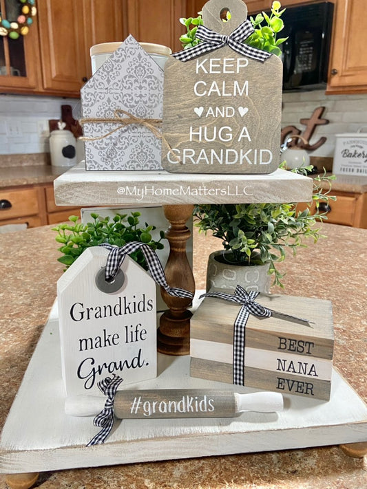 Tiered Tray Set | Mother’s Day (Nana)