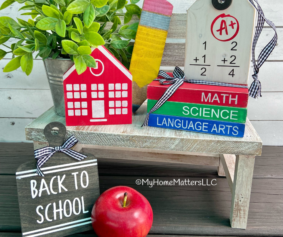 DIY Tiered Tray Set - Back to School Theme (Special Edition)