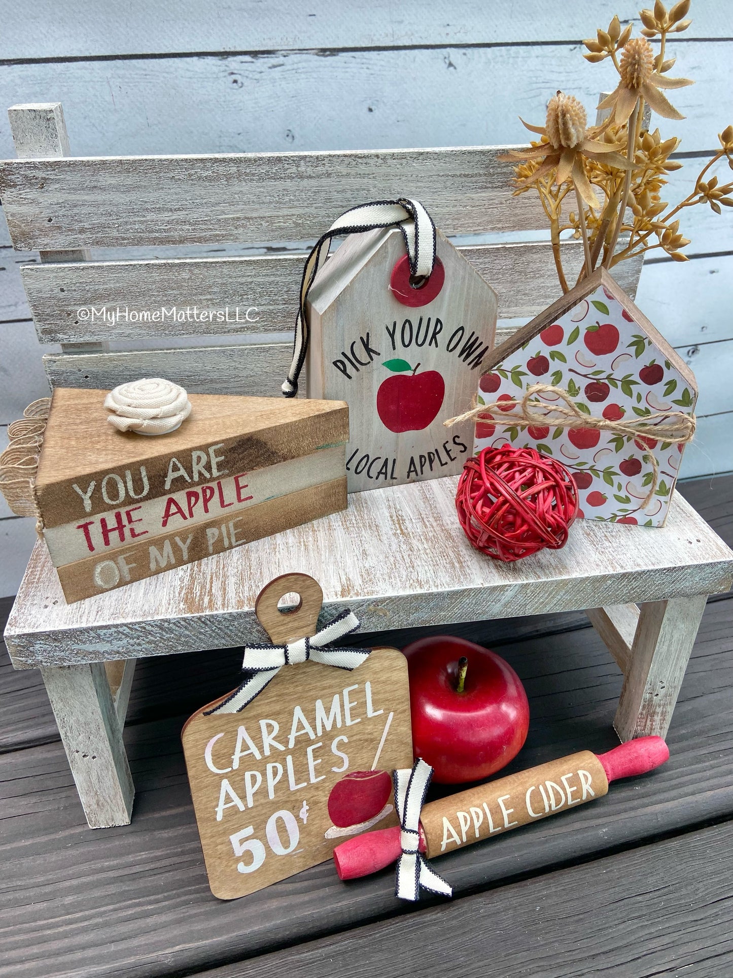 DIY Tiered Tray Set - Apple Theme (Special Edition)