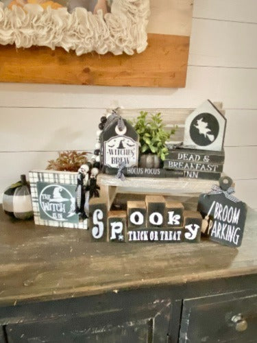 DIY Tiered Tray Set - Halloween 2022